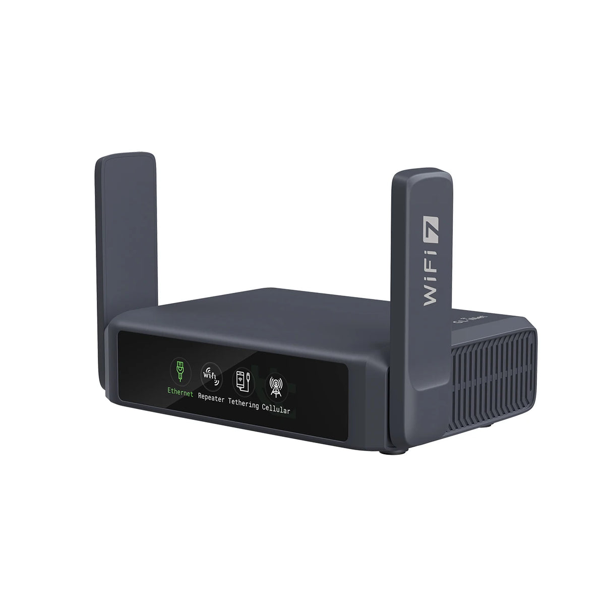GL.iNet GL-BE3600 (Slate 7) Wi-Fi 7 Router, Dual 2.5G Ports, Touch Screen,  3570Mbps Gaming Hotspot, VPN for Public & Hotel