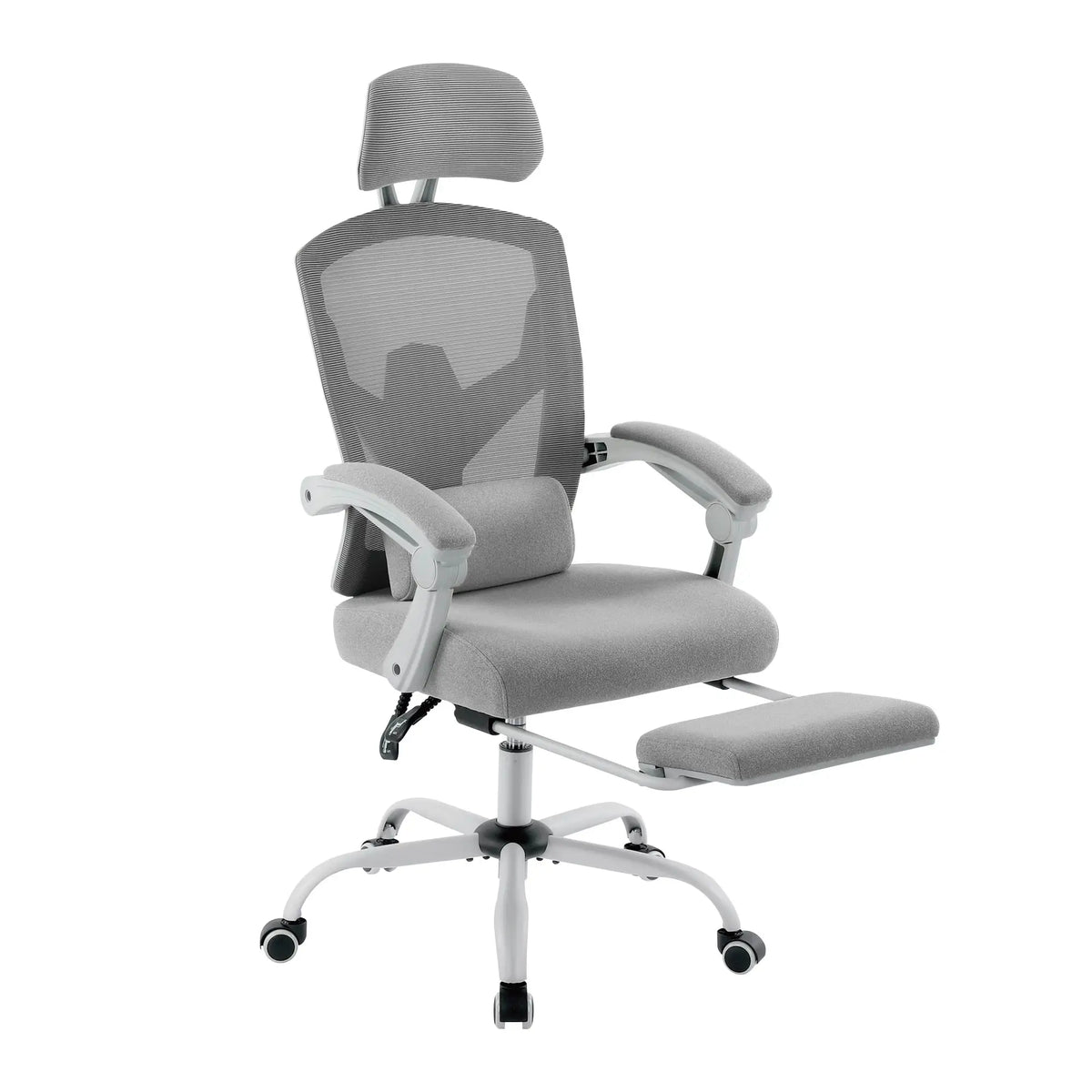JHK Ergonomic Reclining High Back Mesh Living Room Rocking Gaming Chair Computer Desk Swivel Rolling  Lumbar Support Pillow
