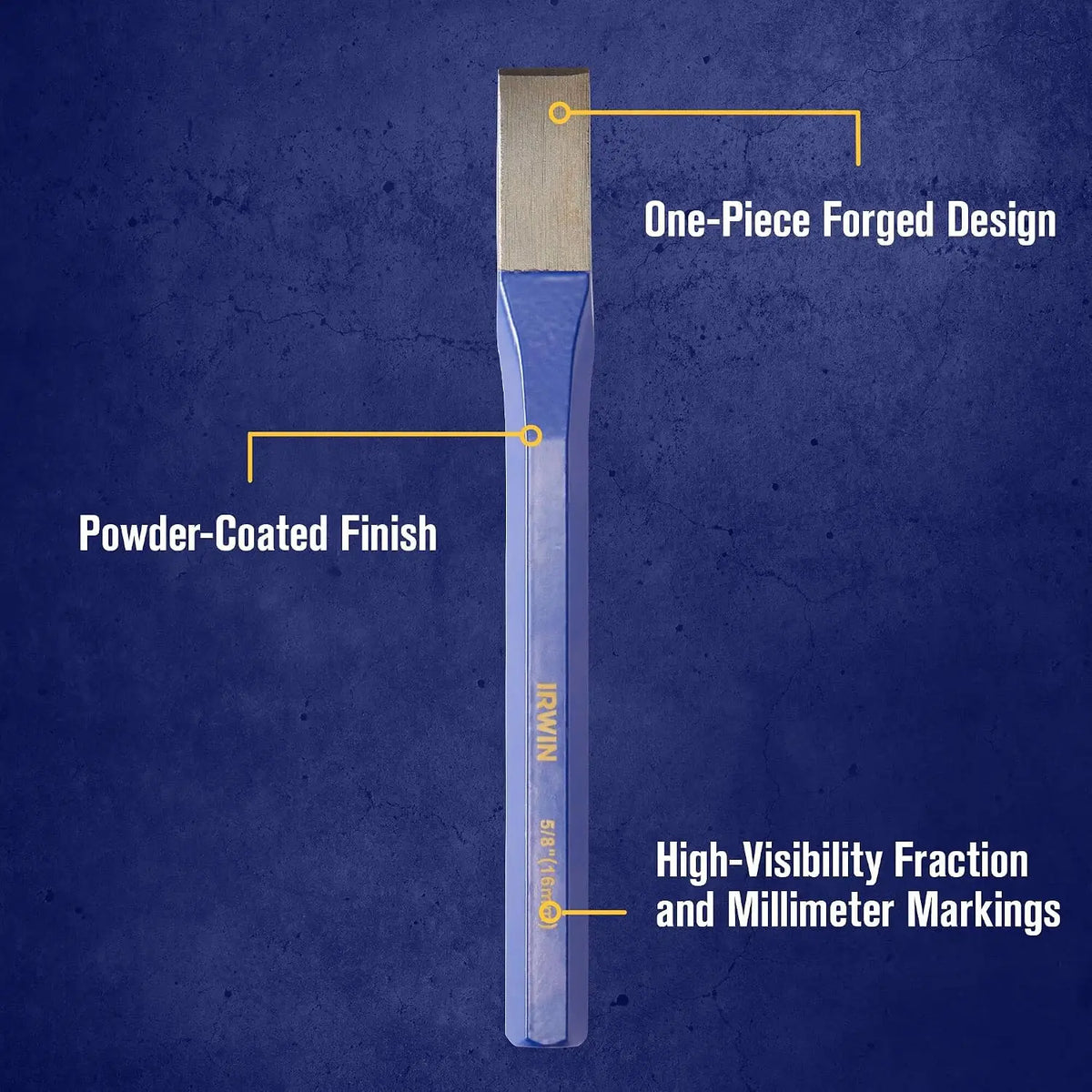 Chisel Set with Punch, 12-Pack, Various Sizes, Tempered for Durability, Ideal for Woodworking