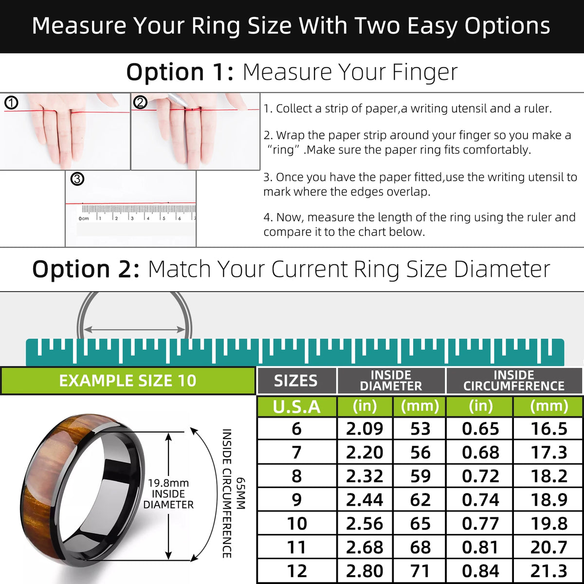T5577 Chip RFID Smart Ring Ceramic Epoxy Resin Ring Rewritable Clone 125kHz Access Control Lock Key Cards